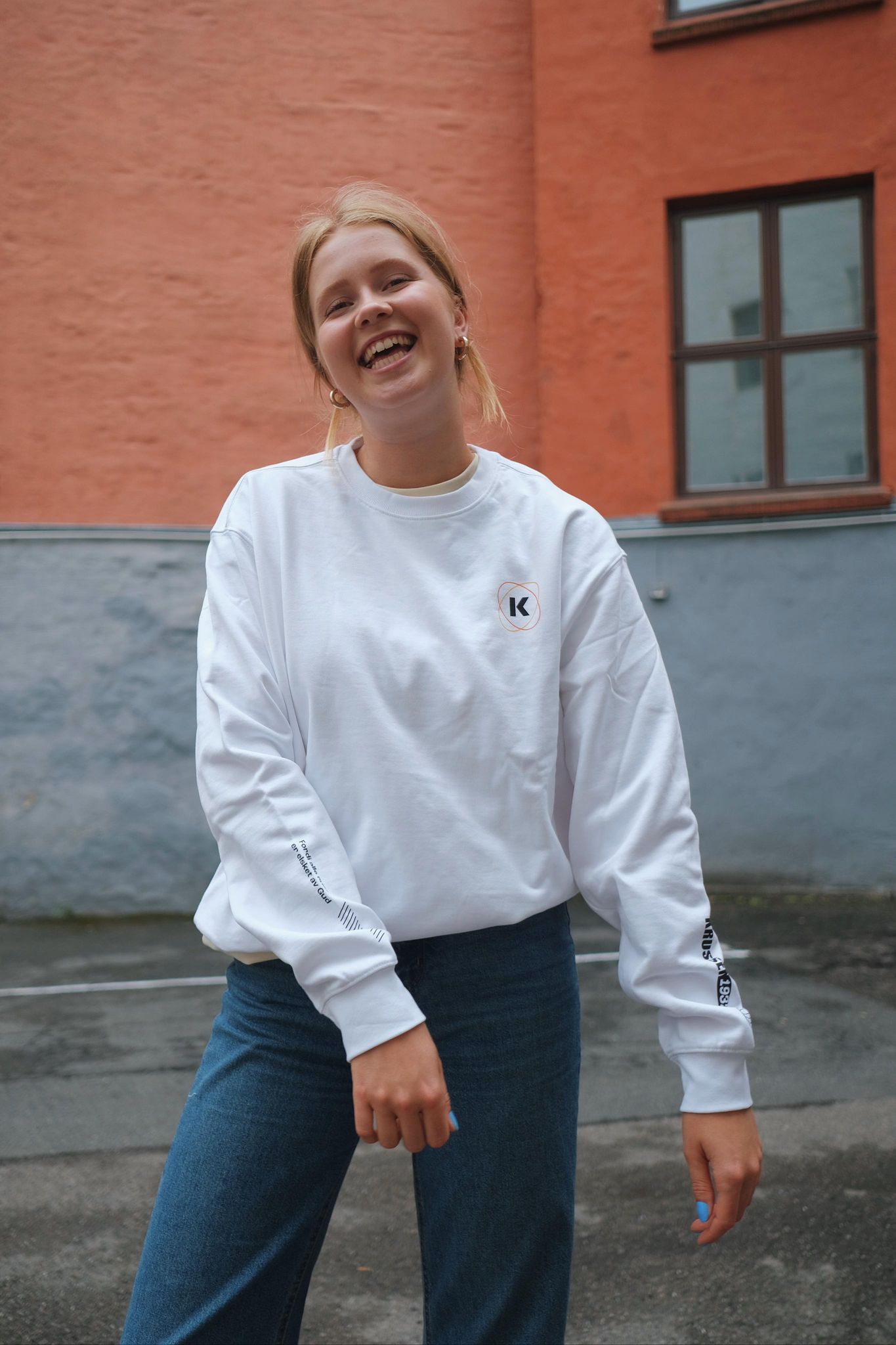 Hvit Krussegenser