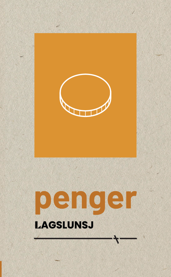 Lagslunsj - Penger