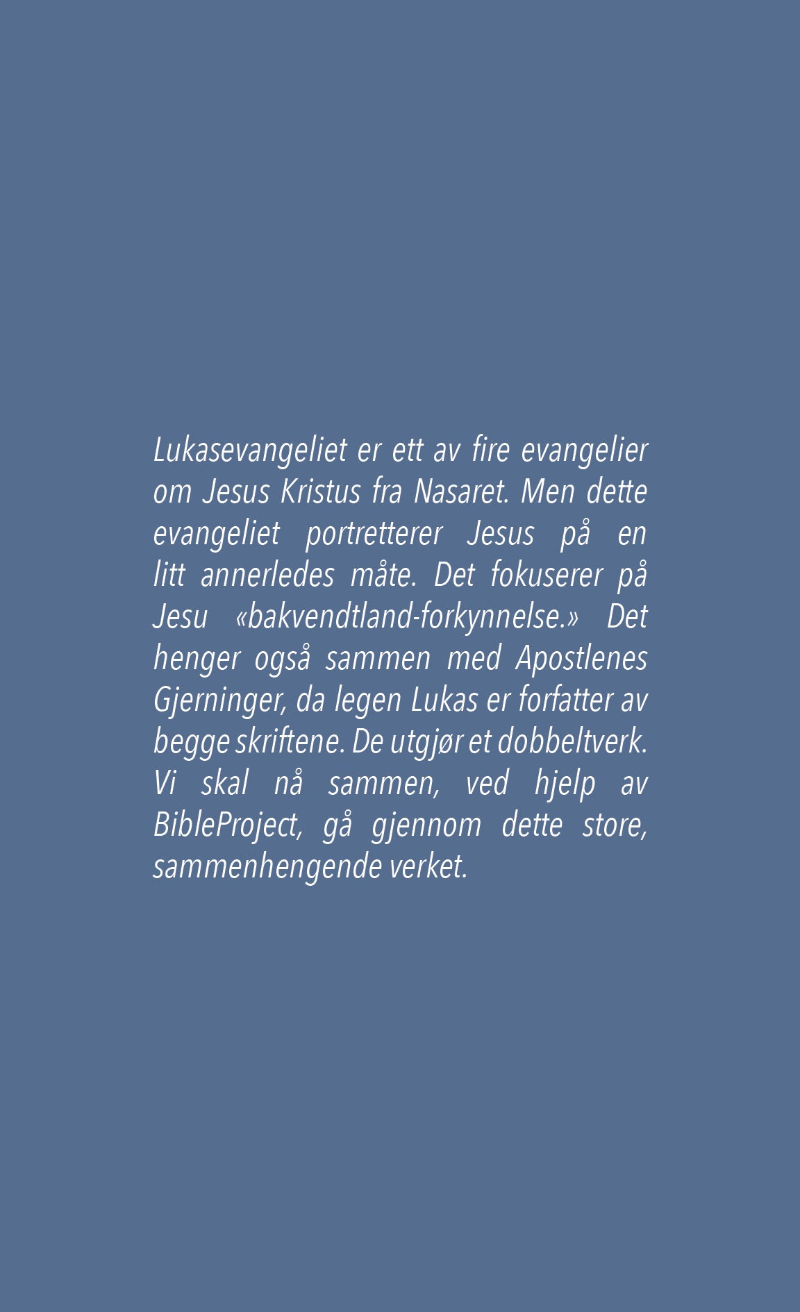 Lagslunsj - Et annerledes liv