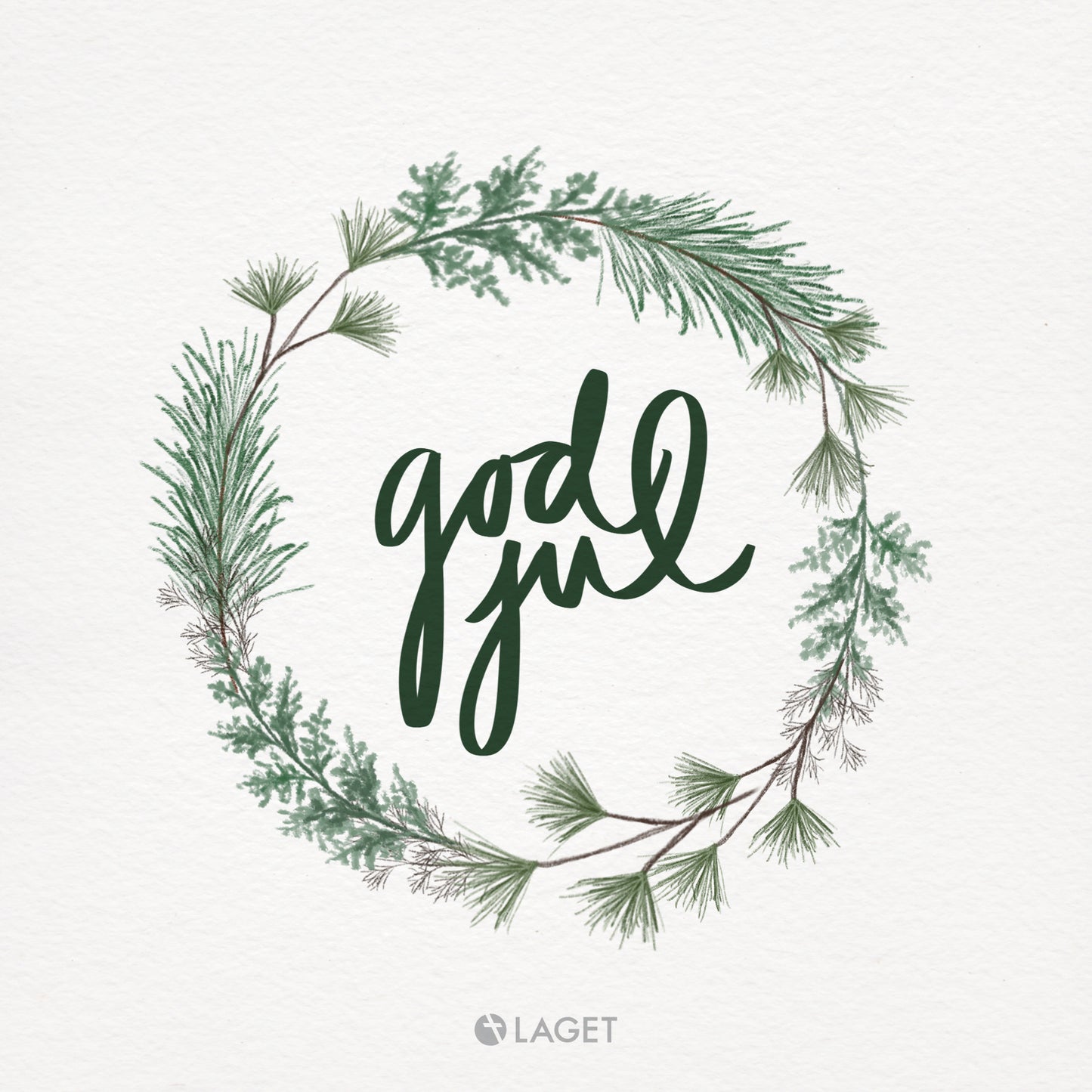 Julekort - God jul