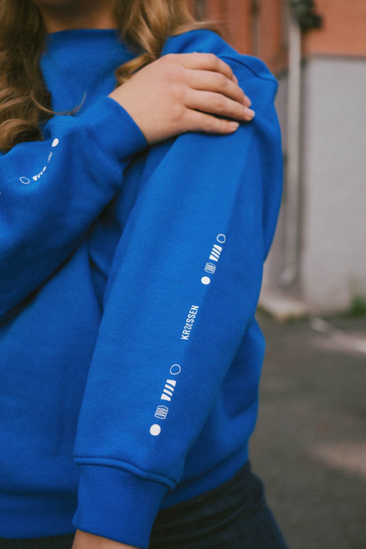 Blå Krussegenser Limited Edition